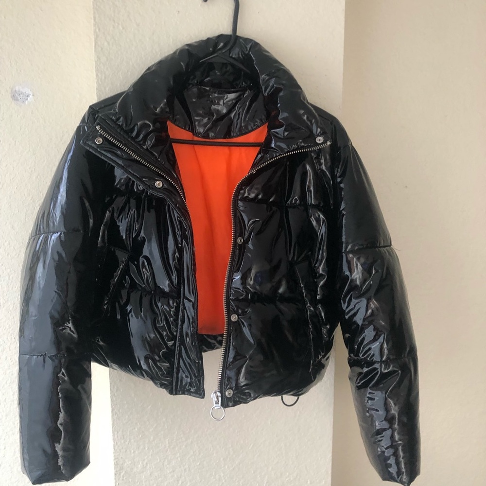 short puffer jacket